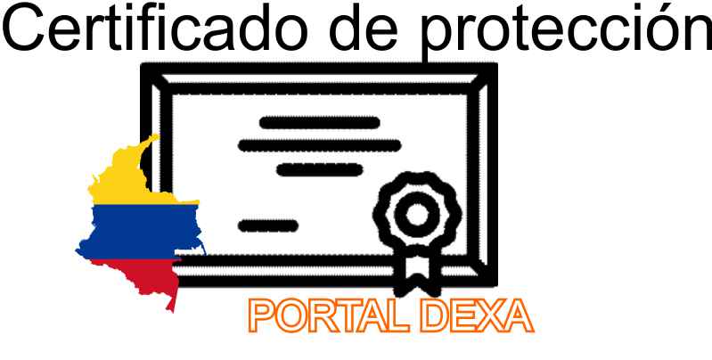 Certificado de protección en Colombia